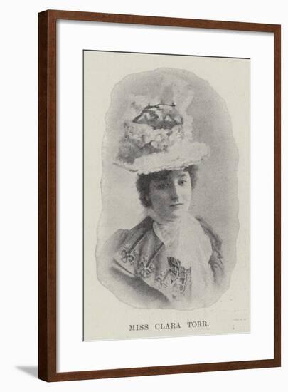 Miss Clara Torr-null-Framed Giclee Print