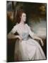 Miss Clavering, 1780/82 (Oil on Canvas)-George Romney-Mounted Giclee Print