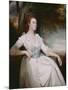 Miss Clavering, 1780/82 (Oil on Canvas)-George Romney-Mounted Giclee Print