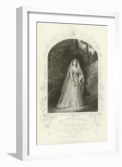 Miss Cooper as Helena, a Midsummer Night's Dream, Act II, Scene III-Joseph Kenny Meadows-Framed Giclee Print