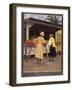 Miss Crystal And Pearl-Bill Makinson-Framed Giclee Print
