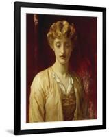 Miss Dene (Dorothy Dene or one of her sisters)-Frederick Leighton-Framed Giclee Print