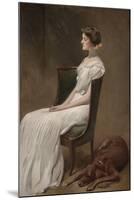Miss Dorothy Quincy Roosevelt (Later Mrs. Langdon Geer), 1901-02 (Oil on Canvas)-John White Alexander-Mounted Giclee Print