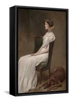 Miss Dorothy Quincy Roosevelt (Later Mrs. Langdon Geer), 1901-02 (Oil on Canvas)-John White Alexander-Framed Stretched Canvas