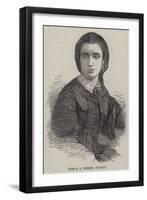 Miss E a Freeth, Pianist-null-Framed Giclee Print