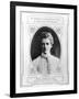 Miss Edith Cavell (1865-1915) Died for Her Country, October 12th 1915-null-Framed Giclee Print