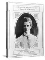 Miss Edith Cavell (1865-1915) Died for Her Country, October 12th 1915-null-Stretched Canvas