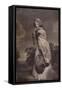Miss Elizabeth Farren, afterwards Countess of Derby, c1792 (1894)-Francesco Bartolozzi-Framed Stretched Canvas