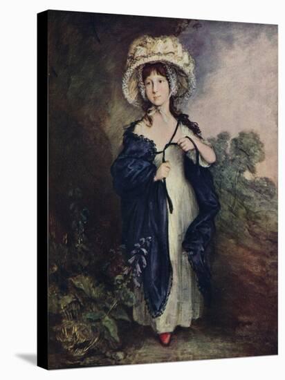 Miss Elizabeth Haverfield, C1780-Thomas Gainsborough-Stretched Canvas