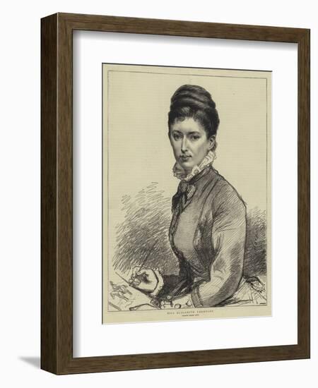 Miss Elizabeth Thompson-Leslie Matthew Ward-Framed Giclee Print