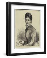 Miss Elizabeth Thompson-Leslie Matthew Ward-Framed Giclee Print