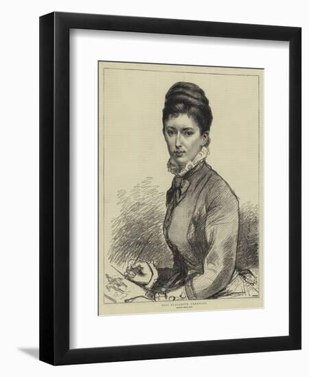 Miss Elizabeth Thompson-Leslie Matthew Ward-Framed Giclee Print