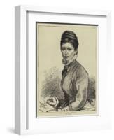 Miss Elizabeth Thompson-Leslie Matthew Ward-Framed Giclee Print