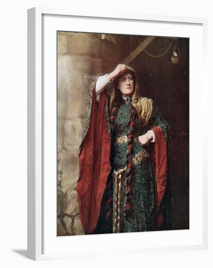 Miss Ellen Terry (1847-1928), from a Photograph by Window and Grove-null-Framed Photographic Print