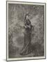 Miss Ellen Terry as Guinevere in King Arthur, at the Lyceum-null-Mounted Giclee Print