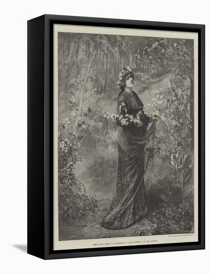 Miss Ellen Terry as Guinevere in King Arthur, at the Lyceum-null-Framed Stretched Canvas