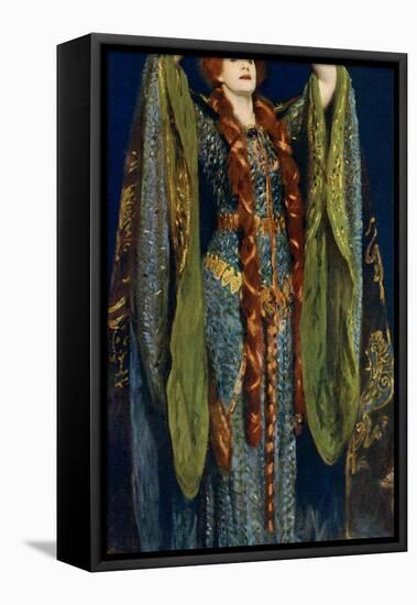 Miss Ellen Terry as Lady Macbeth, 1906-John Singer Sargent-Framed Stretched Canvas