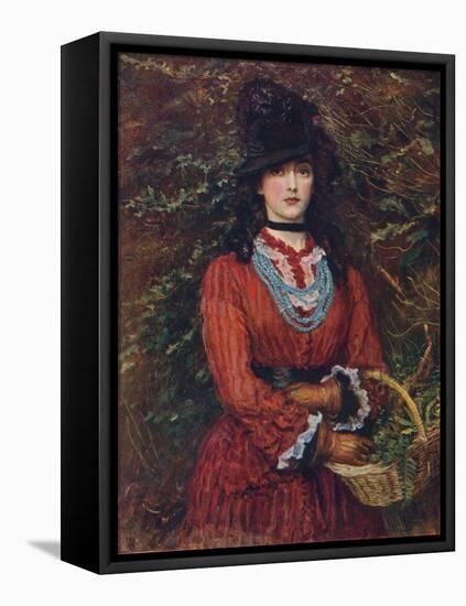 Miss Eveleen Tennant, 1874-John Everett Millais-Framed Stretched Canvas