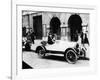 Miss Evelyn Laye Sitting in a Parked Car, (1920S)-null-Framed Photographic Print