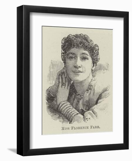 Miss Florence Farr-null-Framed Giclee Print