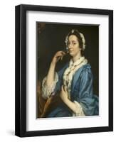 Miss Fort of Alderbury House, Wiltshire, 1747-George Beare-Framed Giclee Print