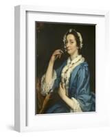 Miss Fort of Alderbury House, Wiltshire, 1747-George Beare-Framed Giclee Print