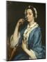 Miss Fort of Alderbury House, Wiltshire, 1747-George Beare-Mounted Giclee Print