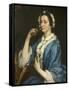 Miss Fort of Alderbury House, Wiltshire, 1747-George Beare-Framed Stretched Canvas