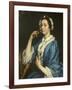 Miss Fort of Alderbury House, Wiltshire, 1747-George Beare-Framed Giclee Print