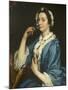 Miss Fort of Alderbury House, Wiltshire, 1747-George Beare-Mounted Giclee Print