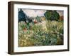Miss Gachet in Her Garden in Auvers-Sur-Oise, 1890 (Oil on Canvas)-Vincent van Gogh-Framed Giclee Print