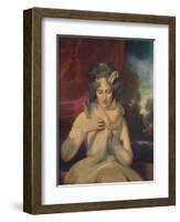 'Miss Georgina Lennox, afterwards Countess Bathurst', (1765-1842)', c1800-Thomas Lawrence-Framed Giclee Print