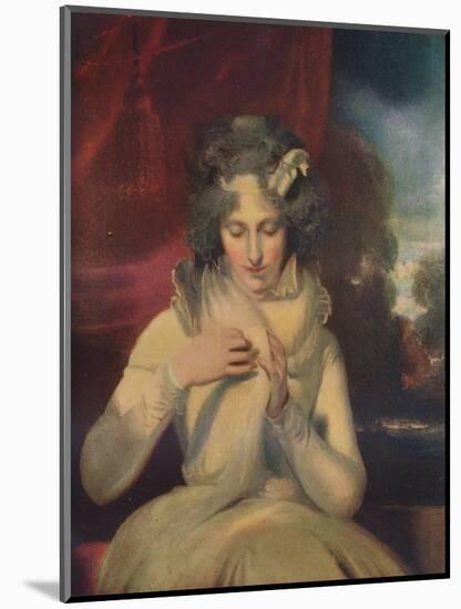 'Miss Georgina Lennox, afterwards Countess Bathurst', (1765-1842)', c1800-Thomas Lawrence-Mounted Giclee Print