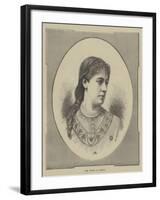 Miss Gerard as Ophelia-null-Framed Giclee Print