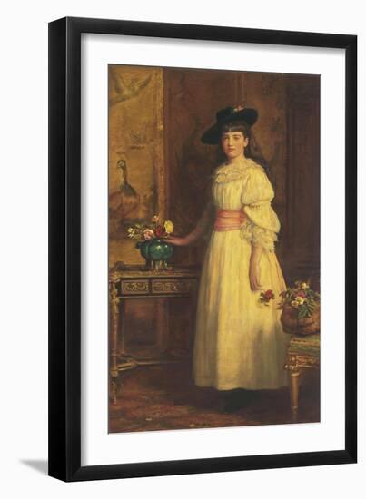 Miss Gertrude Vanderbilt, 1888-John Everett Millais-Framed Giclee Print