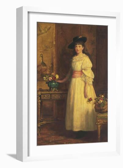 Miss Gertrude Vanderbilt, 1888-John Everett Millais-Framed Giclee Print