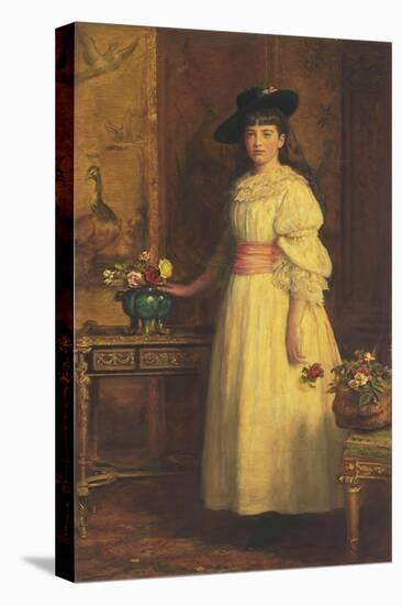 Miss Gertrude Vanderbilt, 1888-John Everett Millais-Stretched Canvas