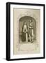 Miss Glyn as Isabella and Mr Hoskins as Lucio-null-Framed Giclee Print