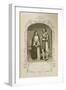 Miss Glyn as Isabella and Mr Hoskins as Lucio-null-Framed Giclee Print