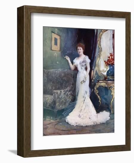 Miss Granville in an Interrupted Honeymoon, C1902-Ellis & Walery-Framed Giclee Print