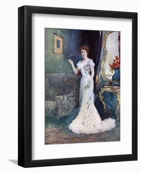 Miss Granville in an Interrupted Honeymoon, C1902-Ellis & Walery-Framed Giclee Print