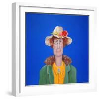 Miss Green-John Wright-Framed Giclee Print