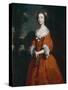 Miss Hamilton, C.1735-45 (Oil on Canvas)-Joseph Highmore-Stretched Canvas