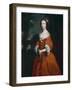 Miss Hamilton, C.1735-45 (Oil on Canvas)-Joseph Highmore-Framed Giclee Print