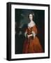 Miss Hamilton, C.1735-45 (Oil on Canvas)-Joseph Highmore-Framed Giclee Print