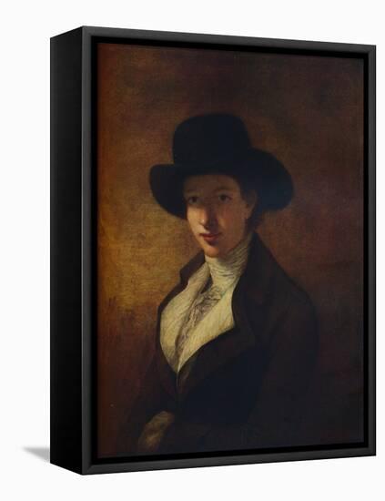 'Miss Hannah Wright', c1780-Joseph Wright of Derby-Framed Stretched Canvas