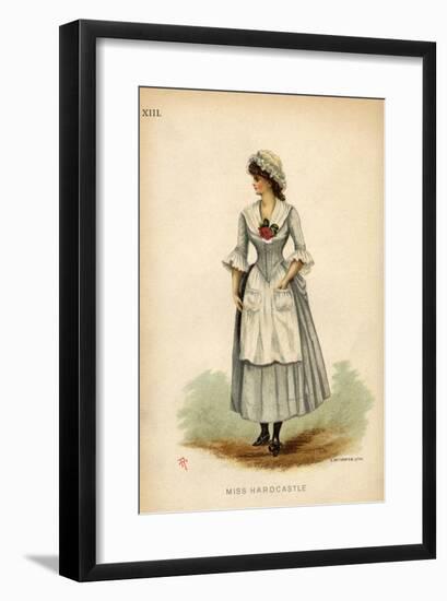 Miss Hardcastle-null-Framed Art Print