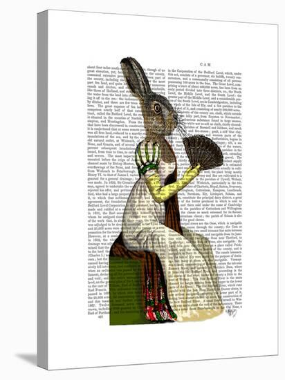 Miss Hare-Fab Funky-Stretched Canvas