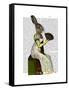 Miss Hare-Fab Funky-Framed Stretched Canvas