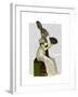 Miss Hare-Fab Funky-Framed Art Print